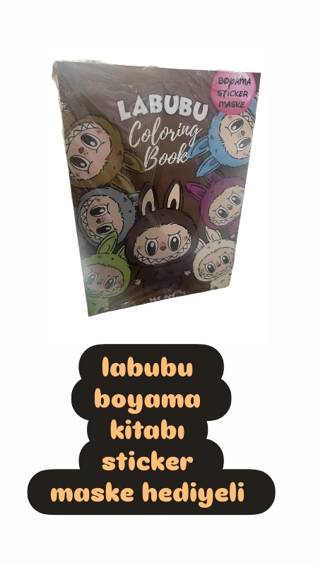 LABUBU BOYAMA KİTABI /20Lİ PAKET